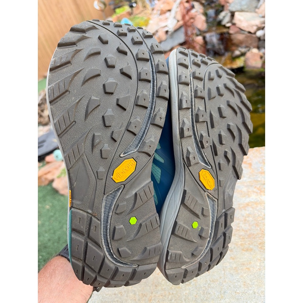 Topo Athletic Trailventure 2 WP Hiking Boots Womens 8 Blue Waterproof Vibram - Picture 3 of 9